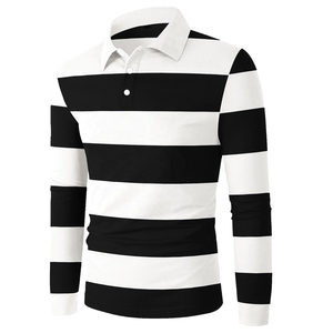 Camisas de Manga Larga Personalizadas al por Mayor para Hombre, Tejidas, Transpirables, de Poliéster/Algodón, con Impresión de Logotipo Personalizado, Secado Rápido, Servicio OEM - Product Image 6