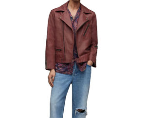 Nouvelle Arrivée 2026 – Blouson en Cuir Slim Fit Style Moto avec Col Montant – Vente en Gros en Ligne – Vestes en Cuir Naturel Personnalisables - Product Image 3