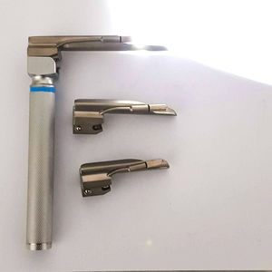 ชุดเครื่องมือ2025สำหรับเด็กเครื่องตรวจกล่องเสียงโลหะแบบแมนนวลเครื่องมือผ่าตัดสำหรับหูจมูกลำคอดีไซน์นูน - Product Image 5