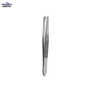 แหนบถอนขนคิ้วแบบมืออาชีพ ปลายแหลมสองด้าน ทำจากสแตนเลส น้ำหนักเบา ทนทาน - Product Image 1