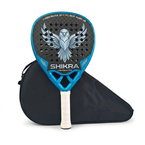 High Quality Custom Carbon Fiber Padel Racket – Professional Beach Tennis Paddle with EVA Grip & Nylon Net Design - Product Image 6