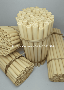 100% pajitas de bambú natural/pajitas de bambú/pajitas de fibra de bambú con logotipo láser grabado por Eco2go Vietnam - Product Image 4