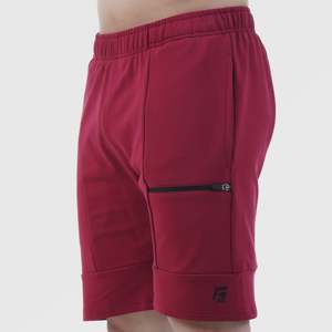 กางเกงขาสั้นออกกำลังกาย Swift Maroon XS ผ้าฝ้าย 100% สวมใส่สบาย กางเกงเบอร์มิวดาสำหรับเล่นกีฬา ตกแต่งโลโก้แบบกำหนดเอง ผ้าโพลีเอสเตอร์ถักทอ - Product Image 5