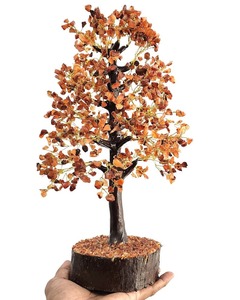 Escultura Decorativa para el Hogar de Feng Shui con Piedras Preciosas Hechas a Mano de Primera Calidad, Estilo Hada, Mascota de 1000 Virutas de Cornalina - Product Image 2