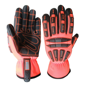Guantes de seguridad para Trabajo de mecánico de cuero sintético de la mejor calidad, la mejor opción para guantes protegidos para manos - Product Image 3