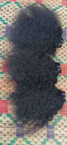 100% cuticule alignée non traitée de qualité supérieure temple indien brut simple dessiné trame de Machine naturel bouclés extensions de cheveux humains - Product Image 6