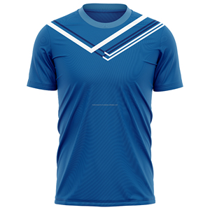 Best Quality Breathable Men Summer T Shirts Latest Design <b>Printed</b> Sublimated Slim Fit Wholesale Polyester/Cotton <b>Material</b> - Product Image 2