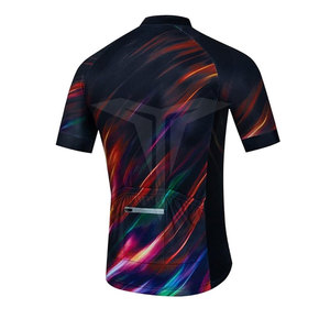 Custom Made Printed Men's <b>Cycling</b> Jersey Short Sleeves Custom Logo Breathable High Quality 100% Polyester Quick Dry Sports - Product Image 2