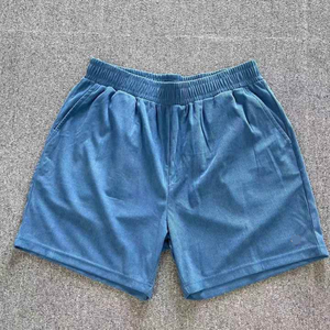 Beach Comfort Cintura elástica Pantalones cortos para hombre Bolsillos laterales Bermudas personalizadas Pantalones cortos Hombre Pantalones cortos de alta calidad - Product Image 3