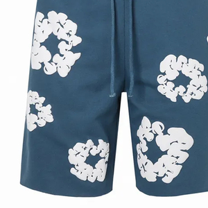 Pantalones cortos informales de Color liso para hombre, pantalones cortos informales para hombre, diseño personalizado, pantalones cortos informales para hombre con cintura elástica cómoda - Product Image 4