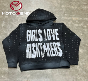 400gsm ผ้าคอตตอน100% โอเวอร์ไซส์สำหรับผู้ชาย2025ฤดูหนาวเสื้อฮู้ดผ้าฟลีซแบบสวมออกแบบได้ตามที่ต้องการ - Product Image 5