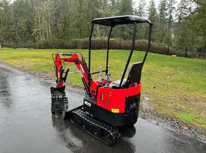 ENVÍO GRATUITO Excavadora Hidráulica Mini VICSEC VC13 de 13 HP con Cuchilla de Retroexcavación y Dientes, Pulgar Manual, EPA, CE, Sistema Hidráulico Auxiliar - Product Image 4