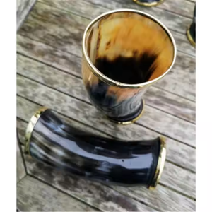 Verre à boire pour vin Laiton de haute qualité et Viking par l'artisanat du croissant - Product Image 5