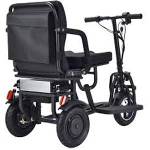 Triciclo Eléctrico Plegable de Alta Calidad y Durabilidad, 72V 700W con Doble Motor, Batería de Litio Resistente de 42x22x33 Pulgadas - Product Image 3