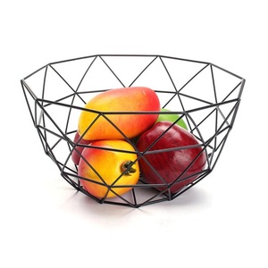 Royal Design Black Powder Coated Finishing Fruit Vegetable Container <b>Basket</b> - Product Image 6