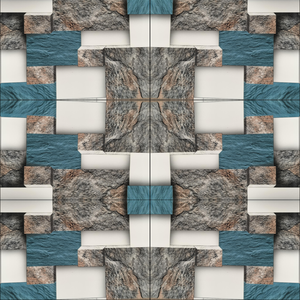 กระเบื้องบุผนังเซรามิกพิมพ์ลายดิจิทัลดีไซน์ทันสมัย300X450MM ผิวมันดูดีสำหรับการใช้งานกลางแจ้งที่มีพื้นผิวที่เป็นประกาย - Product Image 6