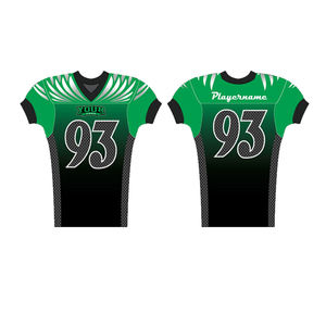 Jersey de Fútbol Americano Personalizado de Alta Calidad con Logotipo, Transpirable, Antibacterial, de Secado Rápido, Ropa Deportiva, Opción de Talla Grande, Impresión Digital - Product Image 4