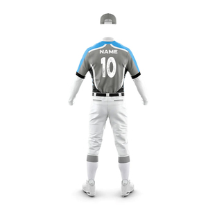 High Quality Baseball Sportswear Set Breathable Quick Dry Fabric <b>Light</b> Weight and Comfortable Uniform for Adults - Product Image 3