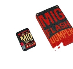 Cartouche de jeu Mig II Burning Card compatible avec la fente pour cartouche de jeu Switch NS, téléchargement gratuit - Product Image 2