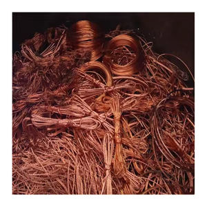 Alambre de cobre bien clasificado, chatarra desnuda, grado brillante, dos cables mezclados, 99% contenido de cobre DE origen - Product Image 4