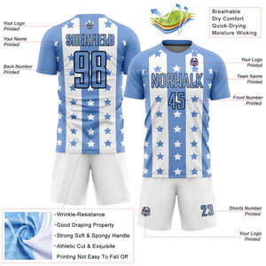 Proveedor de Uniformes de Fútbol, MOQ Bajo, Jersey de Fútbol Personalizado, Pantalones Cortos 100% Poliéster, Ropa Deportiva para Clubes, Escuelas, Ligas, Pedidos de Equipos - Product Image 5