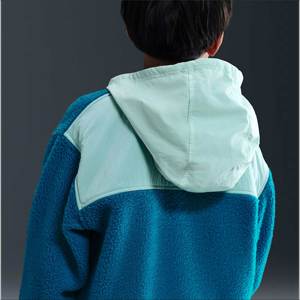 Sweat à capuche unisexe surdimensionné en molleton de coton avec fermeture éclair Denish Sports Wear, personnalisable par broderie et impression, anti-boulochage, écologique - Product Image 5