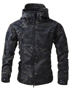 Veste Softshell Homme Personnalisée Imperméable Coupe-Vent Respirante à Capuche pour l'Hiver, l'Alpinisme, le Ski et les Activités Tactiques – Vente en Gros - Product Image 5