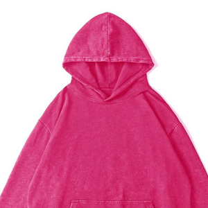 เสื้อฮู้ดผ้าคอตตอนเก็บความร้อนเทอร์รี่วินเทจสำหรับผู้ชายปรับแต่ง100% - Product Image 5