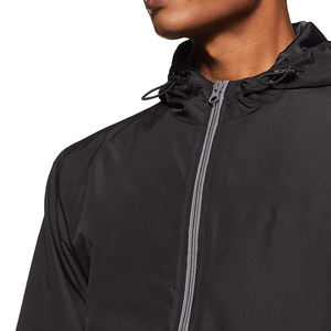 Alta Calidad De fábrica al por mayor ligero para hombre rompevientos chaqueta para correr logotipo personalizado de alta calidad de los hombres rompevientos deportivo - Product Image 3