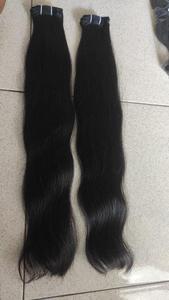 Extensiones de cabello humano natural virgen indio alineado con cutícula de la mejor calidad Paquetes de cabello crudo Premium - Product Image 6