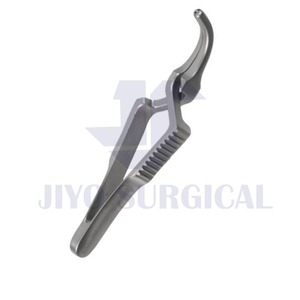 Pince pour bouledogue à action croisée DeBAkey en acier inoxydable allemand, courbée | Instruments de chirurgie cardiovasculaire | Pinces pour chirurgie cardiaque - Product Image 4