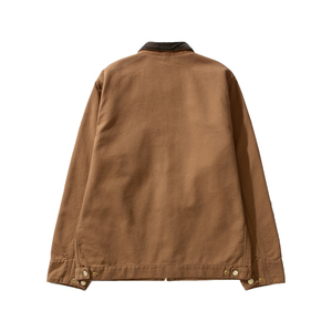 OEM Custom logo Heavy Duty Canvas Casual <b>Jacket</b> Blank Work Hunting Short <b>Down</b> <b>Duck</b> Canvas Corduroy Neck Men Work <b>Jacket</b> for Men - Product Image 4