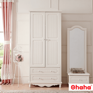 Modern engineered wood <b>wardrobe</b> Ohaha - HD003 - Product Image 1