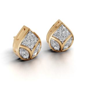 Pendientes de Diamantes de Oro de 18 Quilates de Primera Calidad, Corte Brillante Redondo, Joyería Fina Brillante para Mujer, Proveedor Mayorista de Exportación - Product Image 6