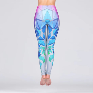 Pantalons de yoga pour femmes, leggings de course à pied, pantalons de sport taille haute, pantalons de fitness ajustés, pantalons de fitness croisés - Product Image 2