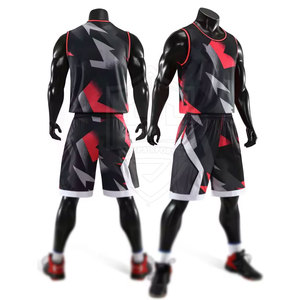 Nueva llegada de ropa deportiva de baloncesto personalizada Conjunto XL Poliéster Pantalones cortos de entrenamiento económicos con logotipo de impresión por sublimación para adultos - Product Image 6