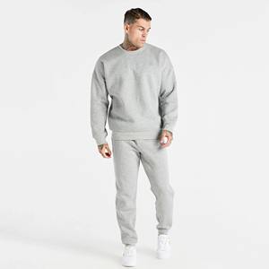 Ensemble de survêtement à col rond personnalisé Jogging Survêtements de sport Survêtements vierges Vente en gros Ensembles de joggeurs pour hommes Vêtements d'entraînement - Product Image 1