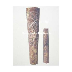 Branded New Traditional Arrival Best Piece Soapstone Flower Base With Hand Curved Natural Polished For Home And Hotel Decoration - Product Image 6