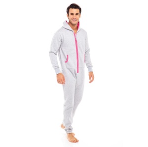 Transpirable 2025 Ropa de dormir para hombre Ropa de salón Manga larga Suave Onesie Pijamas Ropa de noche para hombres - Product Image 3