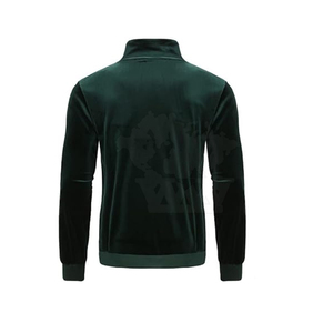 Slim Fit New Design Custom <b>Velvet</b> Tracksuit Top Quality New Trendy Tracksuit Cheap Price <b>Men</b> Tracksuits - Product Image 4