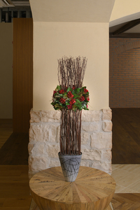Rosas artificiales japonesas de alta calidad, venta al por mayor, flores y plantas preservadas para decoración de pared grande de boda - Product Image 5