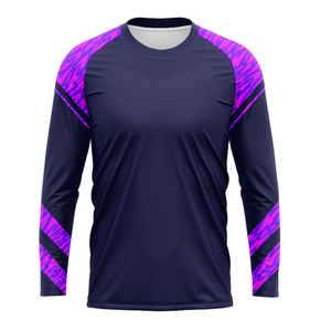 Logo personnalisé Service OEM Maillot d'Entraînement Professionnel de Gardien de But de Haute Qualité Manches Longues Imprimé par Sublimation Séchage Rapide - Product Image 1