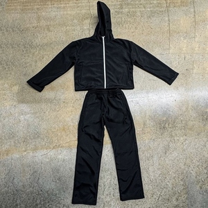 Conjunto Deportivo Personalizado con Logotipo, Otoño, Hombre, Felpa, 100% Algodón, 2 Piezas, Sudadera con Capucha, Pantalones Deportivos, Ropa Deportiva Urbana - Product Image 3