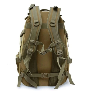Heavy Duty Tactical Camouflage Oxford Backpack Waterproof MOLLE Assault <b>Pack</b> Trekking Gym Survival Anti-Theft 36-55L Capacity - Product Image 4
