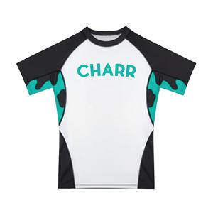 Conjuntos de Compresión de Manga Corta para Karate y MMA, Personalizados OEM, para Hombre, Tela de Poliéster y Spandex de 200 g/m², Secado Rápido y Duradero - Product Image 3