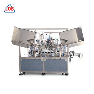 Machine de remplissage et de scellage à double tête avec tube de chauffage interne, haute efficacité, en SUS304, pour l'industrie cosmétique, la laiterie et alimentaire - Product Image 2