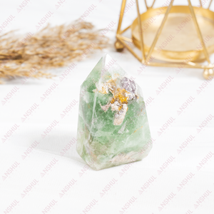 Fluorite Verte Tendance en Gros 1 Kg Pointes Polies Cristaux Naturels de Guérison pour Décoration et Méditation au Prix du Marché - Product Image 3