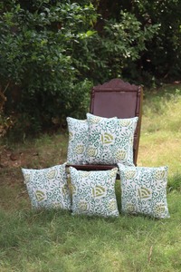 Style moderne 100% coton housses de coussin jetable Floral Vintage décorations pour la maison grand travail de broderie tissé Techniques pour - Product Image 5