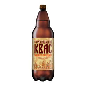 Malt drink Kvass Starokyivskyi bread <b>beverage</b> 2L - Product Image 1
