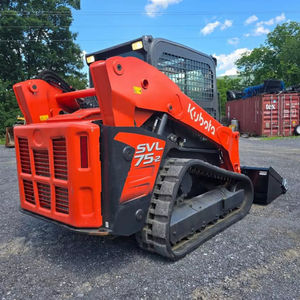 Chargeuse compacte KUBOTA SVL75-2 avec cabine EROPS, chauffage et climatisation, écran avancé avec caméra, hydraulique auxiliaire à haut débit, chargeuse sur chenilles - Product Image 2